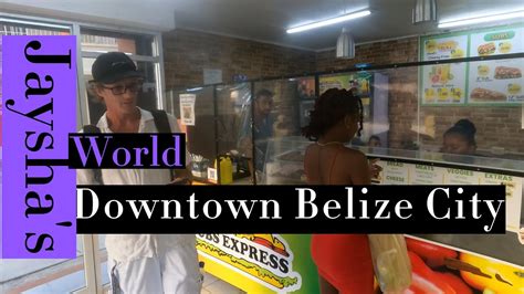 Belize 🇧🇿 Downtown Belize City Orange St Queen St And Albert St