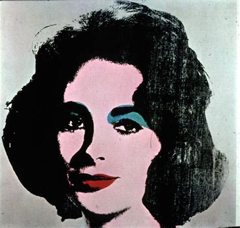 Liz Taylor 1964 Andy Warhol