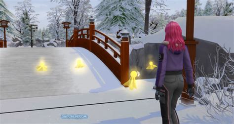 Sims 4 Snowy Escape Hiking Spirits Sims Online