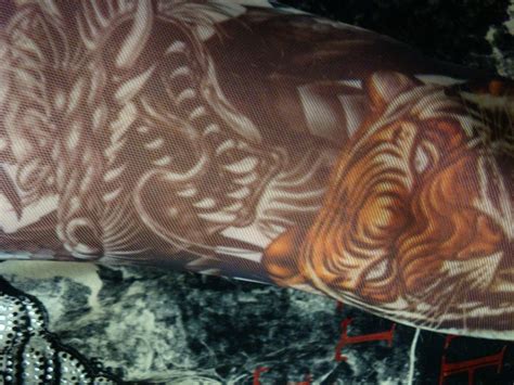 Tattoo Sleeves Vicious Tigers And Dragon Tattoo Sleeves Pair Bewild