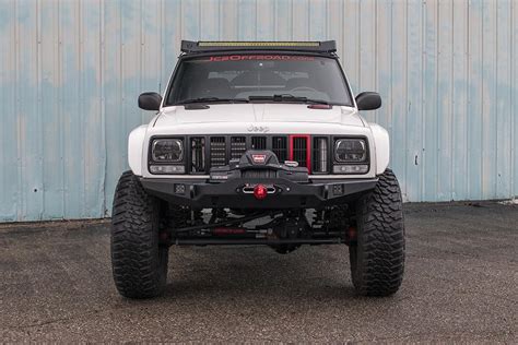 Jcroffroad Jeep Xj Winch Bumper Vanguard Prerunner Cherokee 84 01