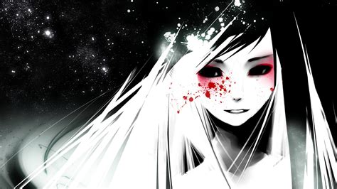 Dark Anime Cartoon Girl Hd Image High Definition High Resolution Hd Wallpapers