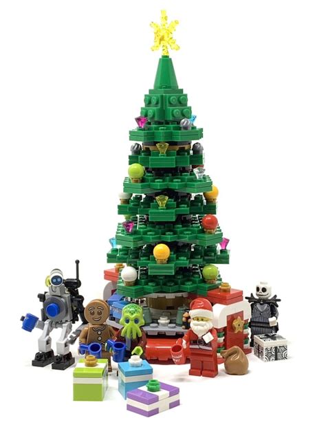 A Lego Christmas Tree Just Before Christmas