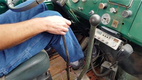 Grabbing Gears Two Sticks At A Time In A 1965 Mack