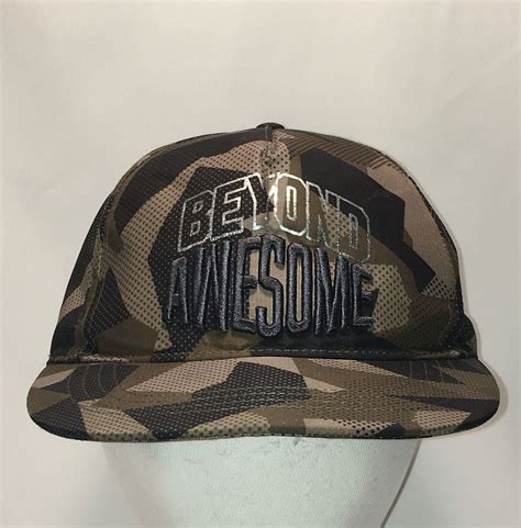 Features men's gift ideas for the manly man, friends, father's day, birthdays, christmas, and more. Vintage Beyond Awesome Snapback Hat Camo Baseball Cap Hats ...