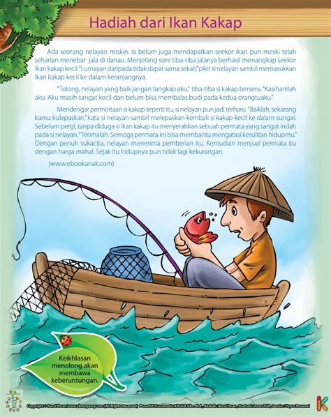 Cerita Fabel Ikan Dan Burung Tema 7 Kelas 2 Pendidikan Dasar Gambaran