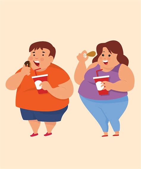 sintético 96 foto dibujos del sobrepeso y la obesidad cena hermosa