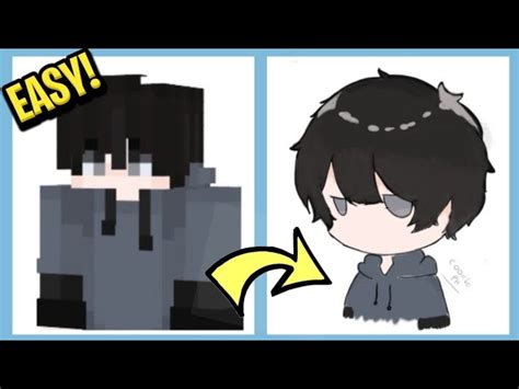 Minecraft Anime Boy Skin Template Minecraft Tutorial And Guide