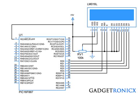 4 Bit Lcd Interfacing And Programming With Pic Microcontroller
