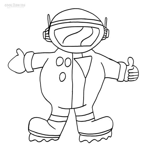 Printable Astronaut Coloring Pages For Kids | Cool2bKids