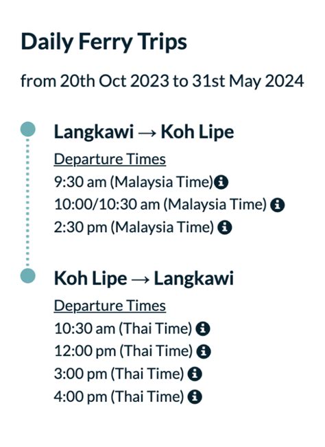 Langkawi To Koh Lipe Ferry Paradise Just An Island Hop Away