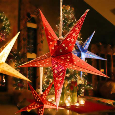 Xmas String Hanging Star Christmas Party Decoration Christmas Tree