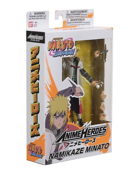 Riachuelo Boneco 8703 5 Articulado Namikaze Minato Naruto Bandai