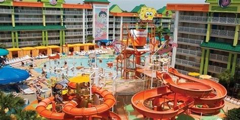 Nick hotel spongebob squarepants family suite room tour in orlando. Orlando's Most Amazing Hotel Pools | HuffPost