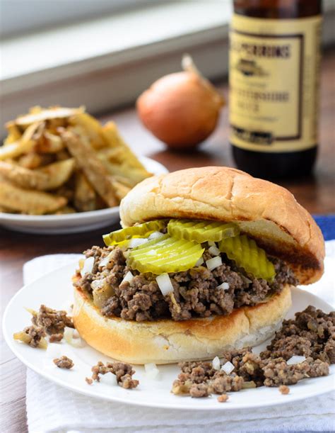 Beef for sandwiches with a delicious homemade barbecue sauce made so easy with a slow cooker. Iowa Loose Meat Sandwich | Recipe | Loose meat sandwiches, Food recipes, Food