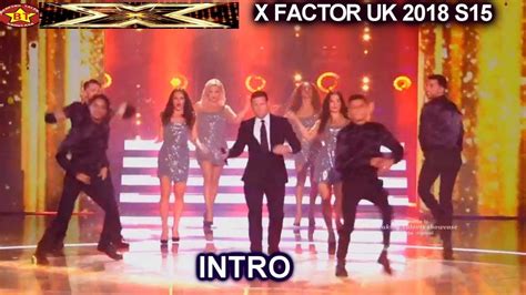 Intro Live Shows 1 X Factor Uk 2018 Youtube