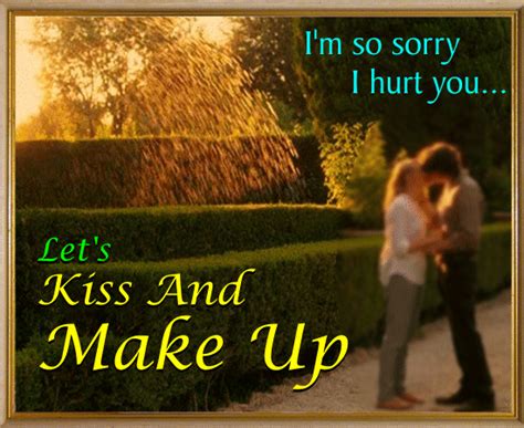 Kiss And Make Up Day Ecard For You Free Kiss And Make Up Day Ecards 123 Greetings