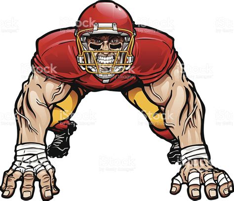 Download High Quality Football Player Clipart Angry