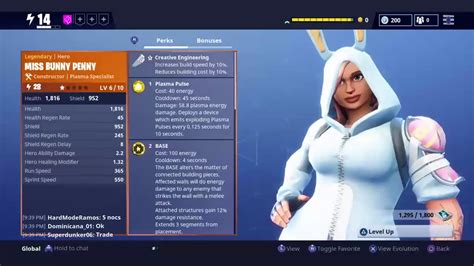 Miss Bunny Penny Gameplay She’s Thiccc Fortnite Save The World Youtube