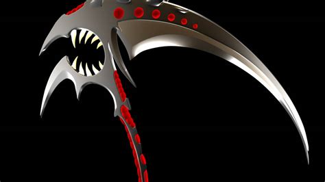 Scythe With Textures 2 By Ivansingh001 On Deviantart