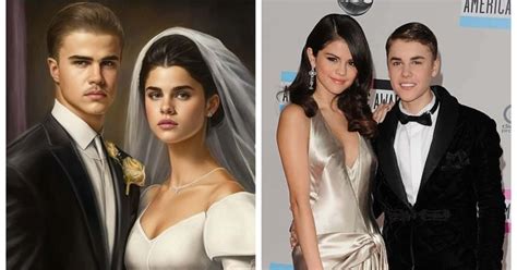 Ai Creates Selena Gomez And Justin Biebers Wedding Look Meaww