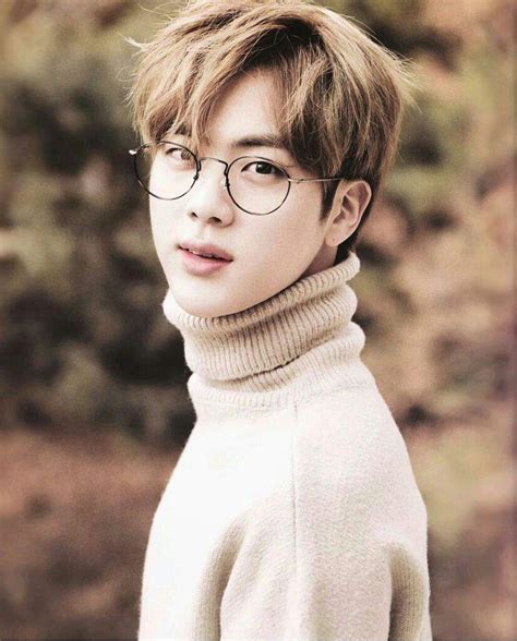 Okay i think we all need to take a minute and just stop and take one good look this post. BTS Wearing Glasses #JIN 👓 | ARMY's Amino