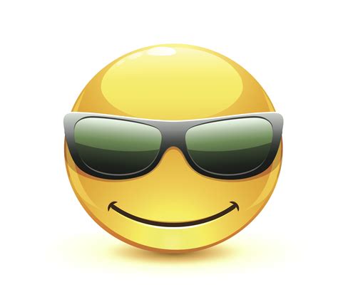 Smiley Face With Sunglasses Emoji