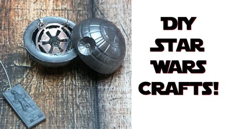 Diy Star Wars Crafts Diy Death Star And Diy Han Solo