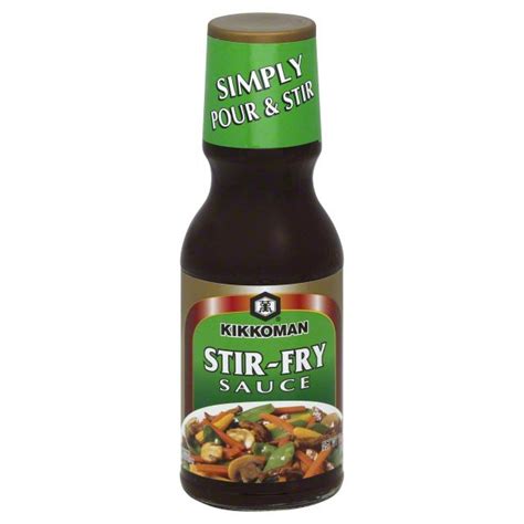 Stir fry sauce as the name says is a sauce for your stir fry dishes. Kikkoman Stir Fry Sauce - Shop Specialty Sauces at H-E-B
