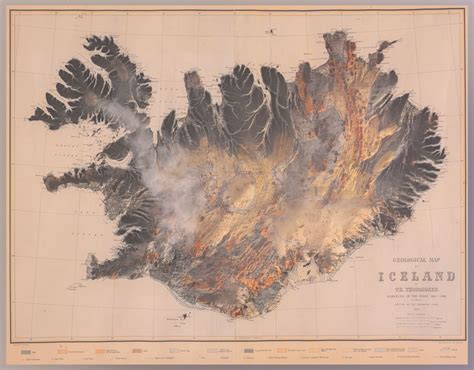 Iceland Inverted Elevation 3d Rendered Map In 2022 3 D Karten
