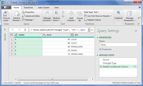 Cara Menggunakan Power Query Excel Mobile