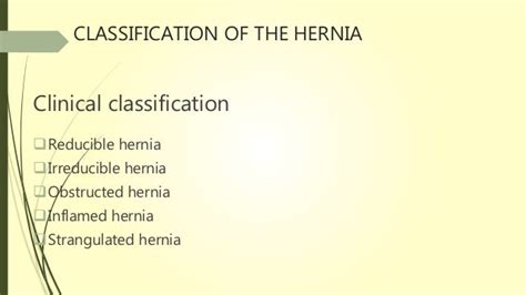 Hernia And Its Surgeries