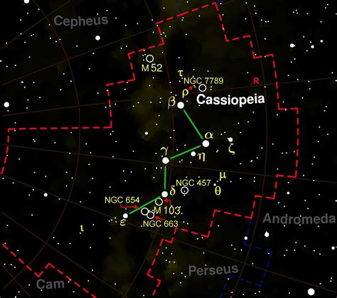 Astronomia Cassiopeia Cassiopeia
