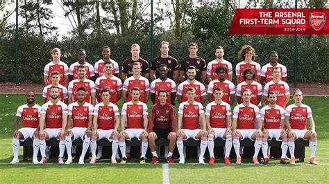Arsenal 2020 Team Photo