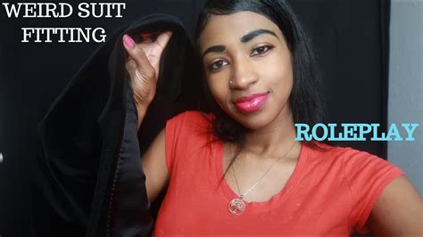 asmr suit fitting roleplay soft spoken whispering hand movements measuring youtube