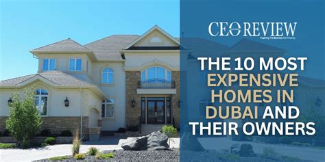 Most Expensive Homes In Dubai