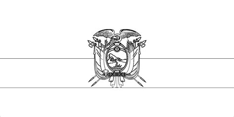 Flag Of Ecuador Coloring Page - Coloring Home