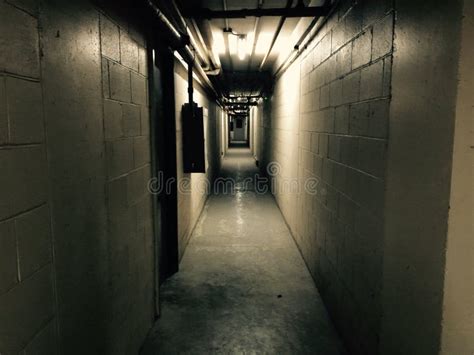 Dark Corridor Stock Image Image Of Hallway Gloomy Corridor 70034319