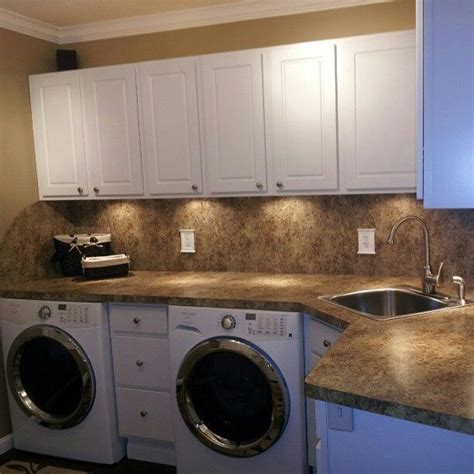 Maybe you would like to learn more about one of these? Custom counter-top with full back splash - Formica Butter ...