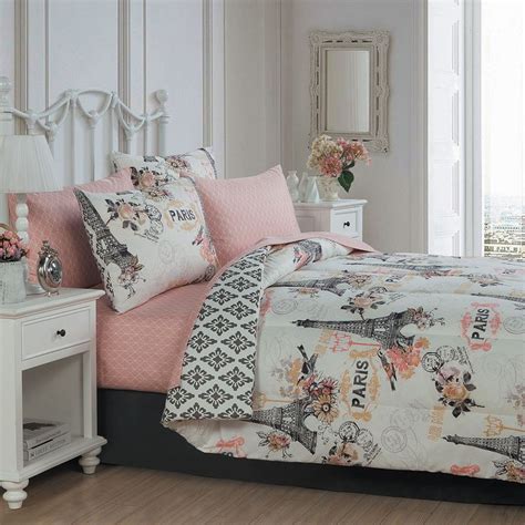 Cherie 8 Piece Complete Comforter Set Bed Bath And Beyond Paris
