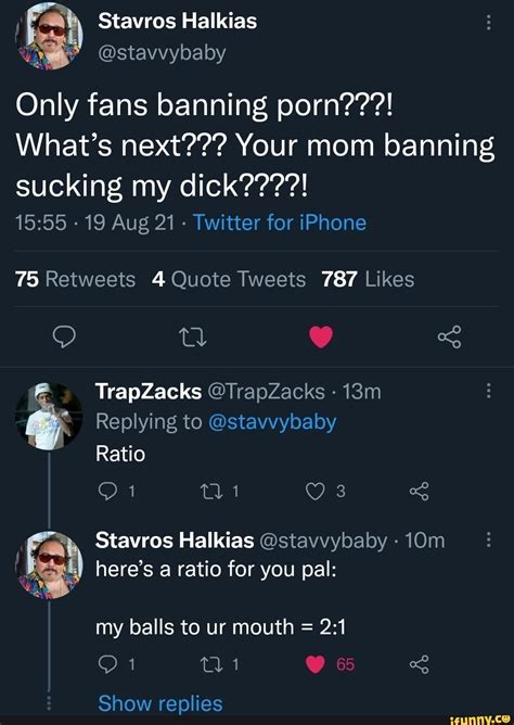 Stavros Halkias Only Fans Banning Porn What S Next Your Mom