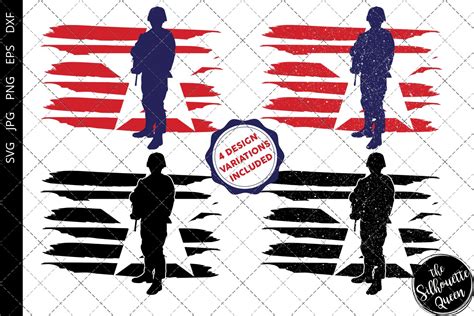 Soldier Flag Svg 383492 Svgs Design Bundles