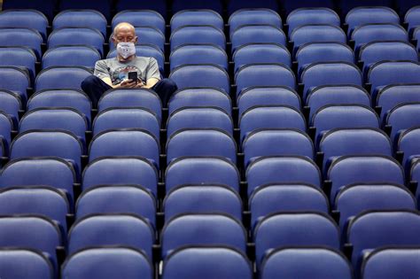 Empty Stadiums And No Fans As Sports Shut Down Over Coronavirus The