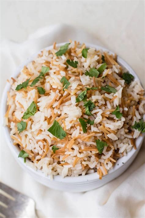 Lebanese Rice Pilaf With Vermicelli And Cinnamon Recipe Vegetarian