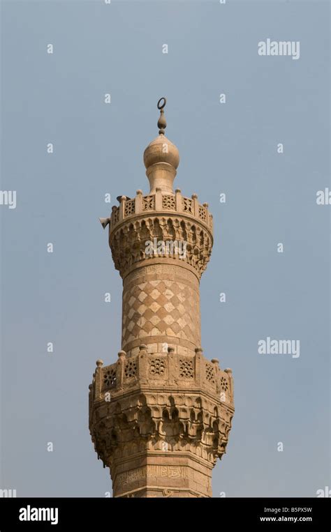 The Minaret Above The Madrasa Al Aqbaghawiyya Remodeled By Katkhuda During The Ottoman Period In