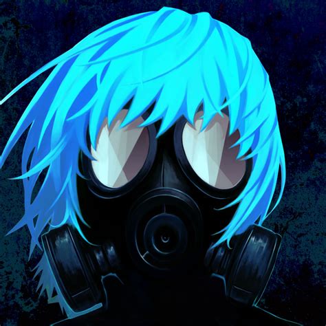 The Girl With Wearing Gasmask By Maki914 On Deviantart