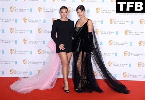 Florence Pugh Millie Bobby Brown Pose At The British Academy Film