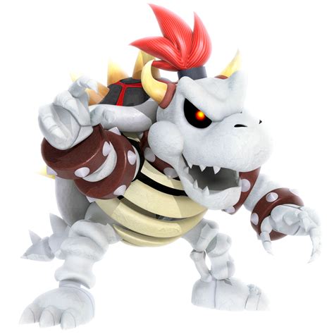 Dry Bowser New Render By Nibroc Rock On Deviantart