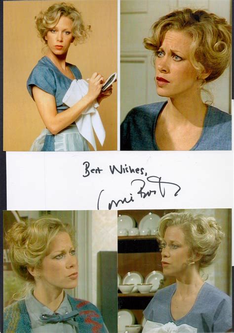 At Auction Tv And Film Connie Booth Signed Signature Card With Fawlty Towers Colour Photos