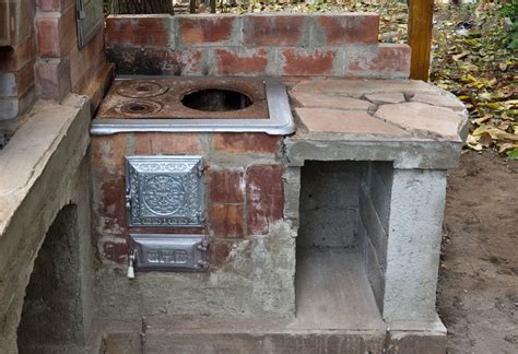 Outdoor Wood Fired Stove Howtospecialist How To Build Step By Step
